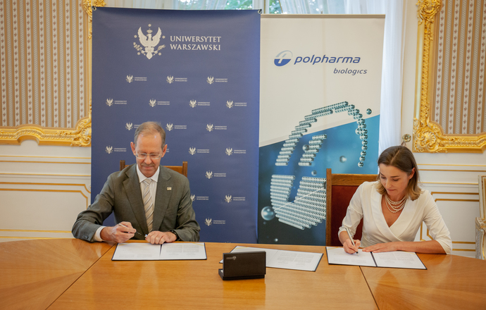 Polpharma Biologics i Uniwersytet Warszawski podpisują umowę o współpracy – kolejny krok ku