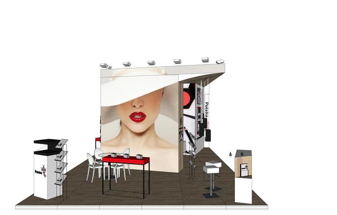 Polskie stoisko narodowe na targach kosmetycznych Beautyworld Middle East w Dubaju