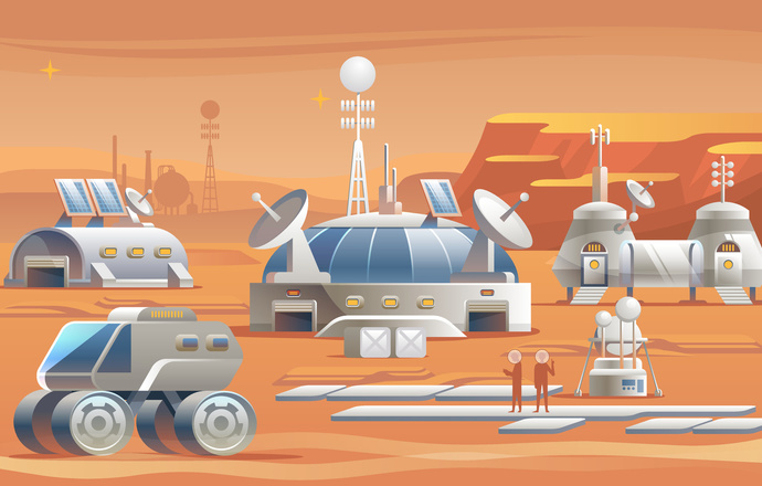 Biotechnologia w kosmosie – Polka chce wysłać ludzi na Marsa w ciągu 20 lat! [VIDEO]