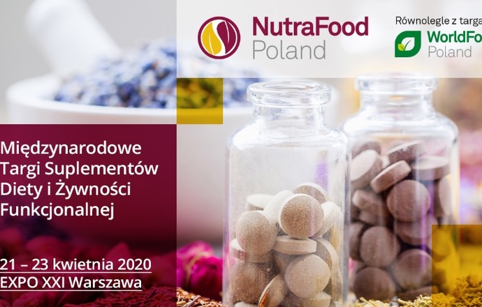 Międzynarodowe Targi Suplementów Diety i Żywności Funkcjonalnej – NutraFood Poland w dniach