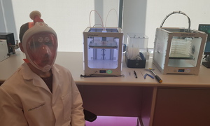 Bionanopark modyfikuje maski dla lekarzy