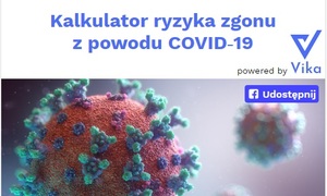 Polscy naukowcy stworzyli kalkulator ryzyka zgonu z powodu COVID-19