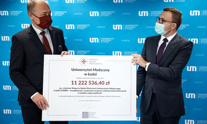 Ponad 11 mln zł na stworzenie Centrum Wsparcia Badań Klinicznych przy Uniwersytecie Medyczn