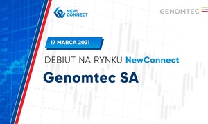 Genomtec debiutuje na NewConnect