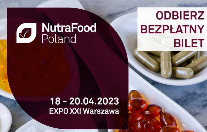 Zarejestruj się na jedyne w Polsce targi suplementów diety i żywności funkcjonalnej – Nutra