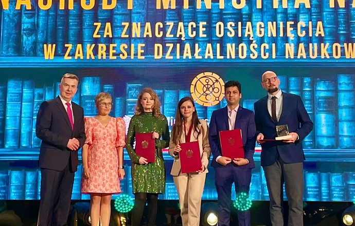 Nagroda Ministra Nauki dla zespołu dr. hab. Wojciecha Pokrzywy z MIBMiK