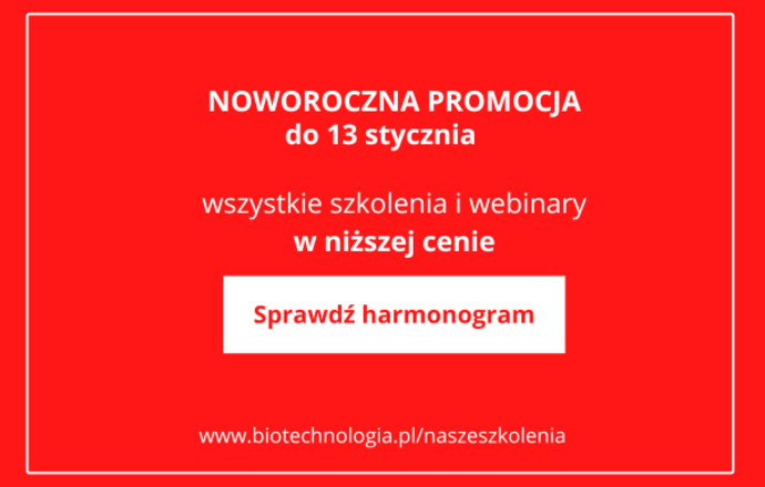 Sprawdź nowy harmonogram szkoleń i webinarów na 2025 r. – do 13 stycznia niższe ceny!