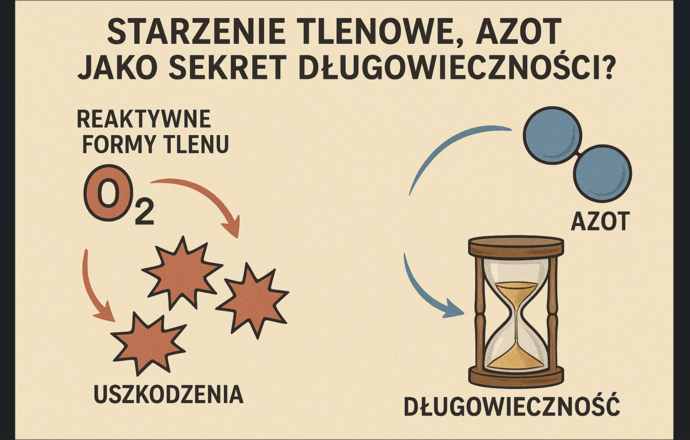 Tlenek azotu – udział w złożonej roli starzenia się organizmu