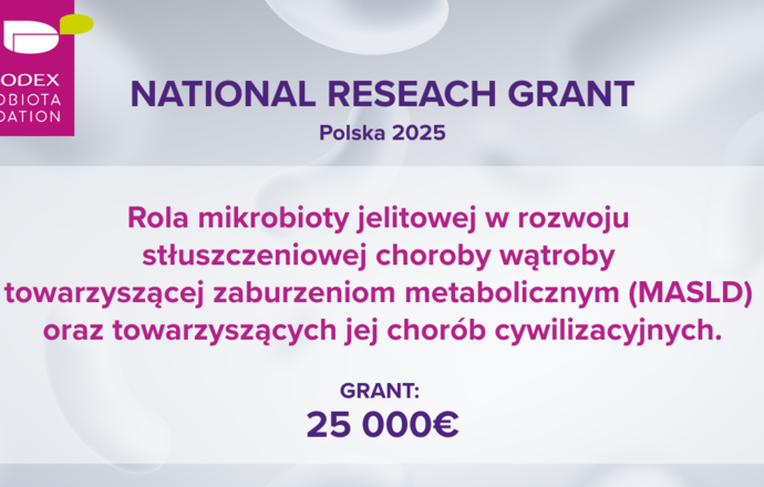 Rusza nabór do konkursu badawczego Biocodex Microbiota Foundation 2025 