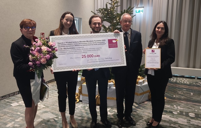 25 tys. euro na badania nad mikrobiotą jelitową – Biocodex Microbiota Foundation przyznaje 