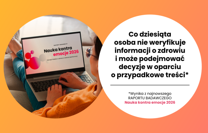 Co czwarty Polak ma problem z oceną informacji zdrowotnych