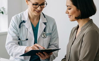 Fit bestbox thumb doctor and patient interaction