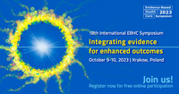 18th International EBHC Symposium „Integrating Evidence for Improved Outcomes”