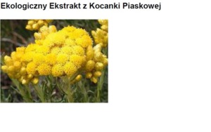 EVERLASTING ECO - KOCANKA PIASKOWA (ekstrakt ekologiczny)