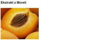APRICOT EXTRACT H.GL.-MS - MORELA (ekstrakt glicerynowo-wodny)