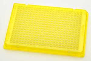 Płytki twin.tec PCR 384 żółte (dołki bezbarwne) 300 szt.